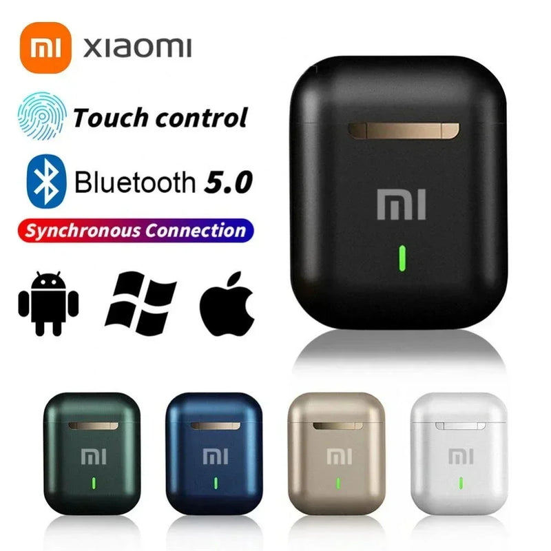 Xiaomi j 18 fones de ouvido sem fio original, à prova d'água, wi-fi, bluetooth 5.3 touch, com microfone, cancelamento de ruído, top compre agora